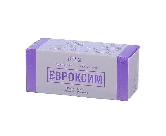 ЕВРОКСИМ ПОР. Д/ИН. 750МГ ФЛ. №10