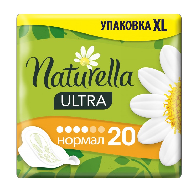 НАТУРЕЛЛА Ultra гиг.прокл. Camomile Normal Duo 20шт: цена, инструкция ...