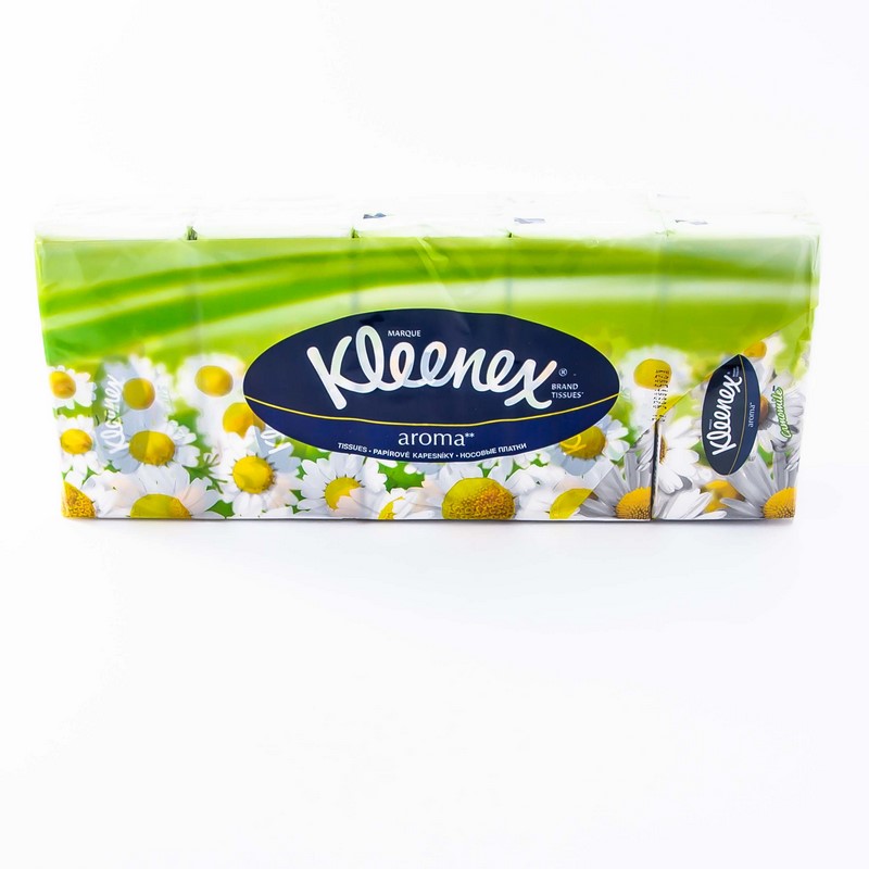 КЛИНЕКС Платочки ромашка 10шт уп.