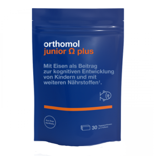ОРТОМОЛ Junior Omega new жувальні іриски (сила імунітету Вашої дитини) 30 днів - фото 1 | Сеть аптек Viridis