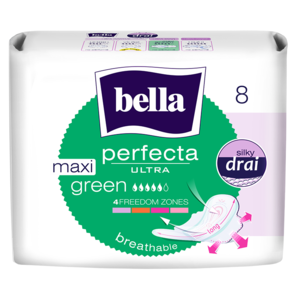 БЕЛЛА Прокладки гігієнічні Perfecta Ultra Maxi Green 8шт