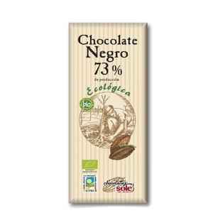 ШОКОЛАД темный 73% какао органический 25г