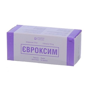 ЕВРОКСИМ ПОР. Д/ИН. 750МГ ФЛ. №10