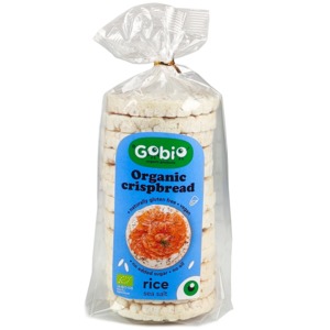 ХЛЕБЦЫ Gobio рисовые с морской  солью органические, 100г