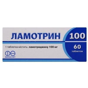 ЛАМОТРИН 100 ТАБ. 100МГ №60