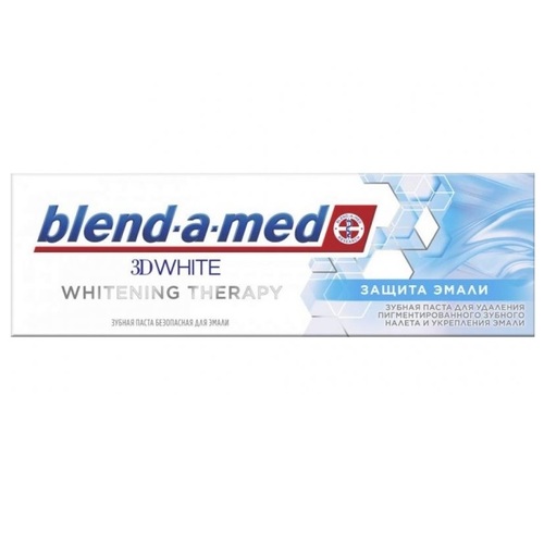 БЛЕНДАМЕД зуб. паста 3D White Whitening Therapy Защита эмали 75мл - фото 1 | Сеть аптек Viridis
