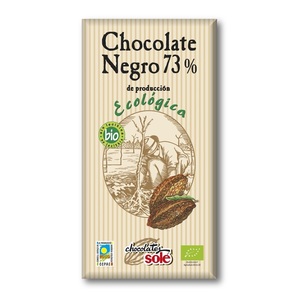 СОЛЕ Шоколад темний 73% какао органический  100г