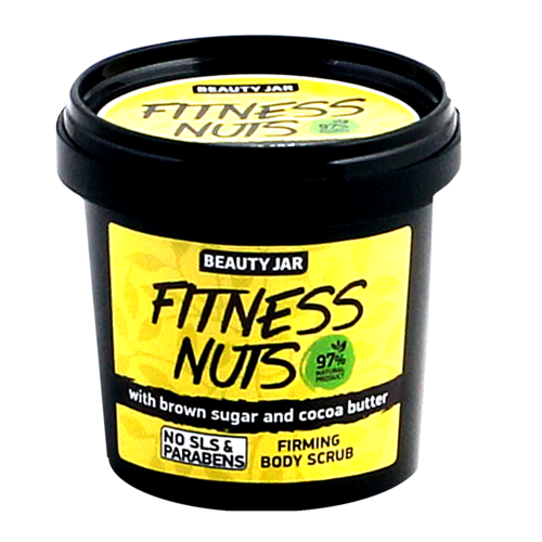 БЬЮТИ ДЖАР Скраб для тела укрепляющий Fitness Nuts 200гр - фото 1 | Сеть аптек Viridis