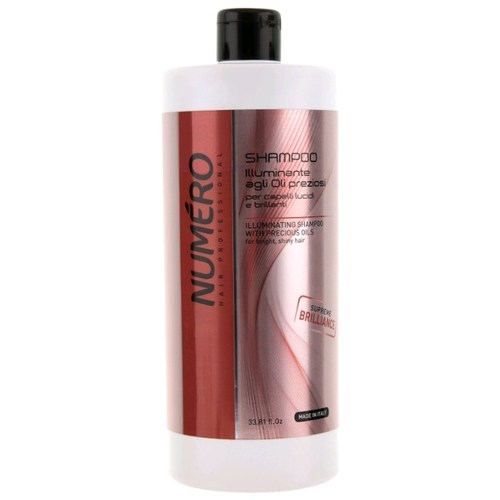 БРЕЛИЛ НУМЕРО Шампунь для блиску волосся на основі цінних олій 1000мл - фото 1 | Сеть аптек Viridis