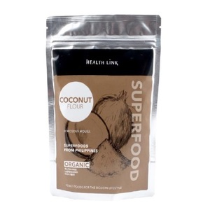 Хэлс Линк Борошно кокосове органічне Organic Coconut Flour powder 250g