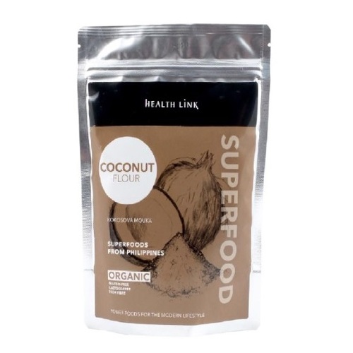 Хэлс Линк Борошно кокосове органічне Organic Coconut Flour powder 250g - фото 1 | Сеть аптек Viridis