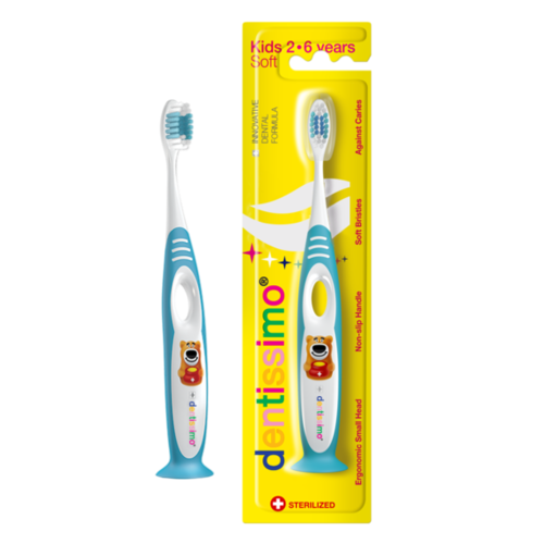 ДЕНТИССИМО Зубная щетка для детей 2-6 лет мягкая щетина - фото 1 | Сеть аптек Viridis