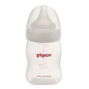 PIGEON Бутылочка для кормления Перистальтик Плюс 160мл, PP