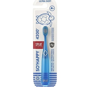 СПЛАТ Junior ULTRA 4200 Зубная щетка для детей с ионами серебра , мягкая
