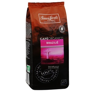 Симон Ливелт Кава смажена з кофеїном в зернах Бразілія органічна CAFE ORGANICO BRAZILIE 250 G