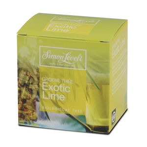 СИМОН Ливелт Чай Зеленый Экзотический Лайм органический (10*1,75г)