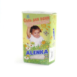 АЛЕНКА Сіль для ванн дитяча (з екстрактом череди та лік.трав) 500 г