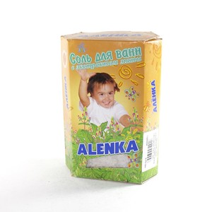 АЛЕНКА Сіль для ванн дитяча (з екстрактом м'яти)  500 г