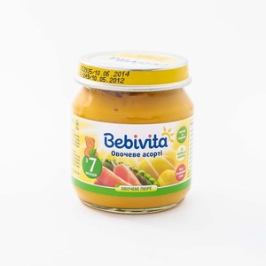 БЕБИВИТА Пюре овощное Ассорти 100г