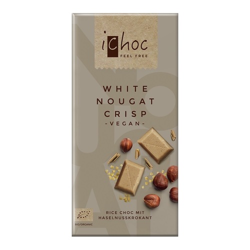 ЛЮДВИГ Вайнрих Шоколад Белый органический 80г (White Nougat  Cri.) - фото 1 | Сеть аптек Viridis