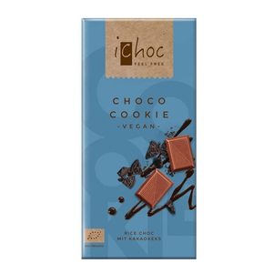 Людвиг Вайнрих Шоколад зі шматочками печива органічний 80г (Choco Cookie)