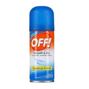 ОФФ Smooth&Dry Аэрозоль от комаров 100мл