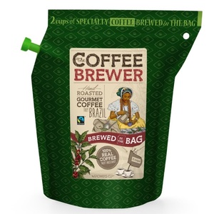 Гроверс Кап Кава мелена обсмажена з кофеіном органічний з Бразилії 20 г