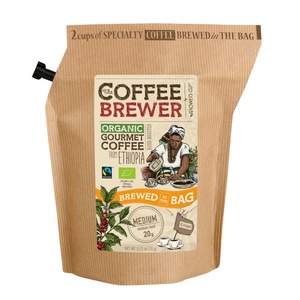 Гроверс Кап Кава мелена обсмажена з кофеіном органічна з Ефіопії 20г