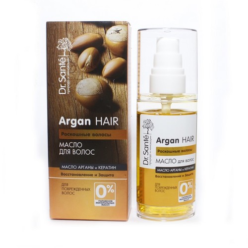 ЭЛЬФА Dr. SANTE Argan Hair Масло для волос 50мл - фото 1 | Сеть аптек Viridis