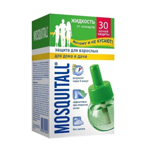 МОСКИТОЛ Жидкость от комаров 30 ночей Защита для всей семьи 30мл - фото 1 | Сеть аптек Viridis