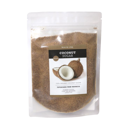 Хэлс Линк Цукор кокосовий органічний Organic Coconut Sugar sugar 250g - фото 1 | Сеть аптек Viridis