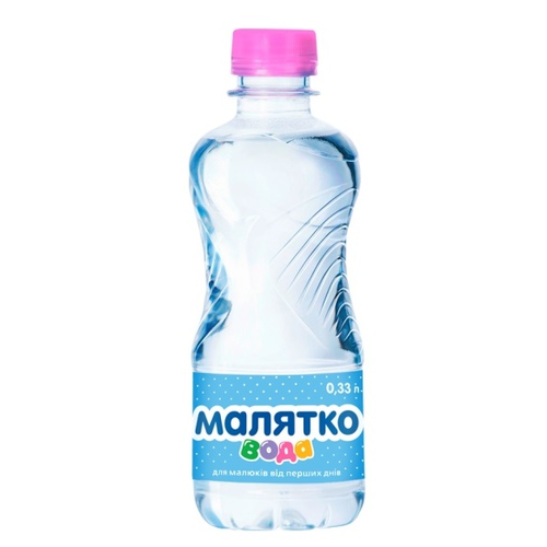 ЭКОНИЯ Малятко питьевая вода 0,33л - фото 1 | Сеть аптек Viridis