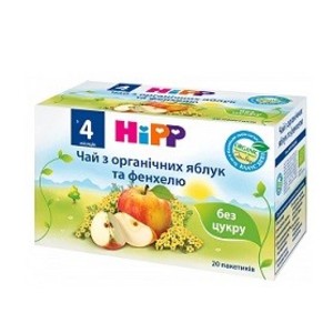 ХИПП Чай из органических яблок и фенхеля 30г ф/п №20