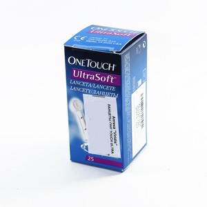 ЛАНЦЕТИ ONE TOUCH ULTRA SOFT №25