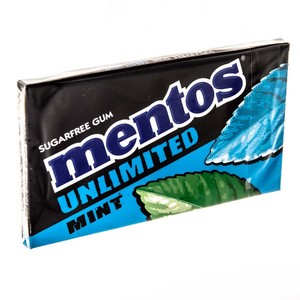МЕНТОС Резинка жев.Unlimited Mint 13г (18х20)