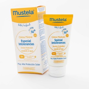 Mustela Крем мінеральний сонцезахисний з SPF 50+ 50мл - Mineral Cream SPF 50+