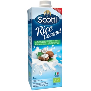 Рисо Скотти Спа Напій рисовий з кокосом 1л органічний