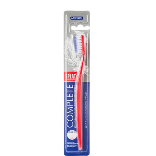 СПЛАТ зубная щетка  Professional COMPLETE Medium  для комплексного ухода, средняя - фото 1 | Сеть аптек Viridis